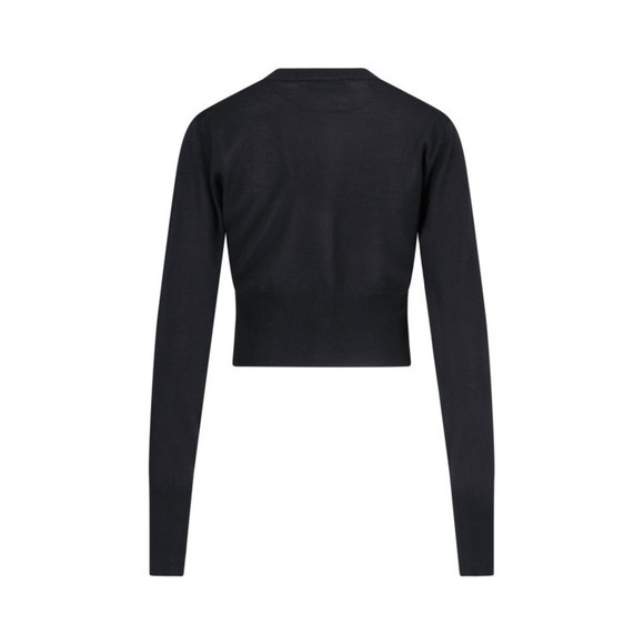 Vivienne Westwood Cropped Logo Cardigan – Black - NWT - Picture 2 of 3